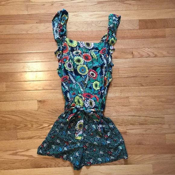 LOFT Dresses & Skirts - LOFT ditsy floral romper